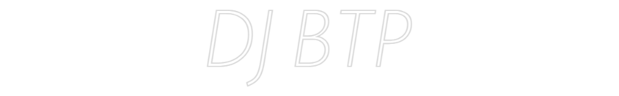 Custom Neon Sign Online Editor DJ BTP