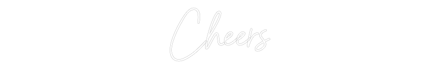 Tilpasset neonskilt online redaktør Skål