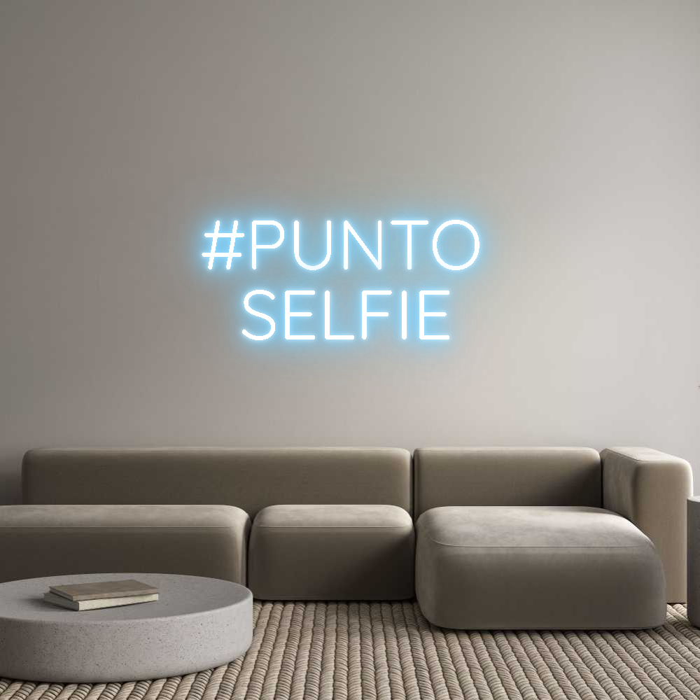 Custom Neon Sign Online Editor #PUNTO 
  SE...