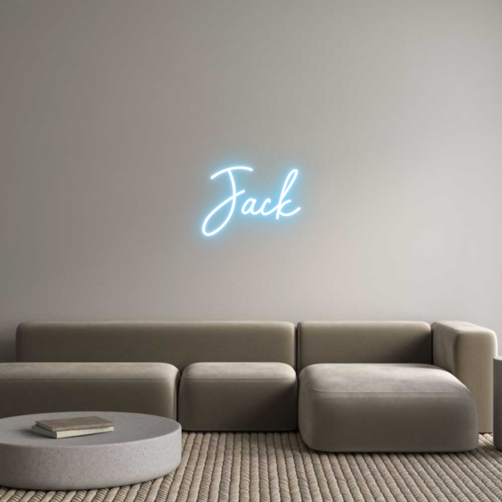 Custom Neon Sign Online Editor Jack
