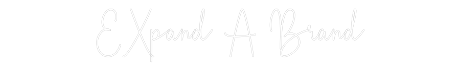 Custom Neon Sign Online Editor EXpand A Brand