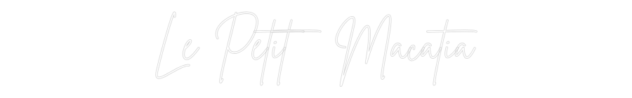 Custom Neon Sign Online Editor Le Petit Maca...
