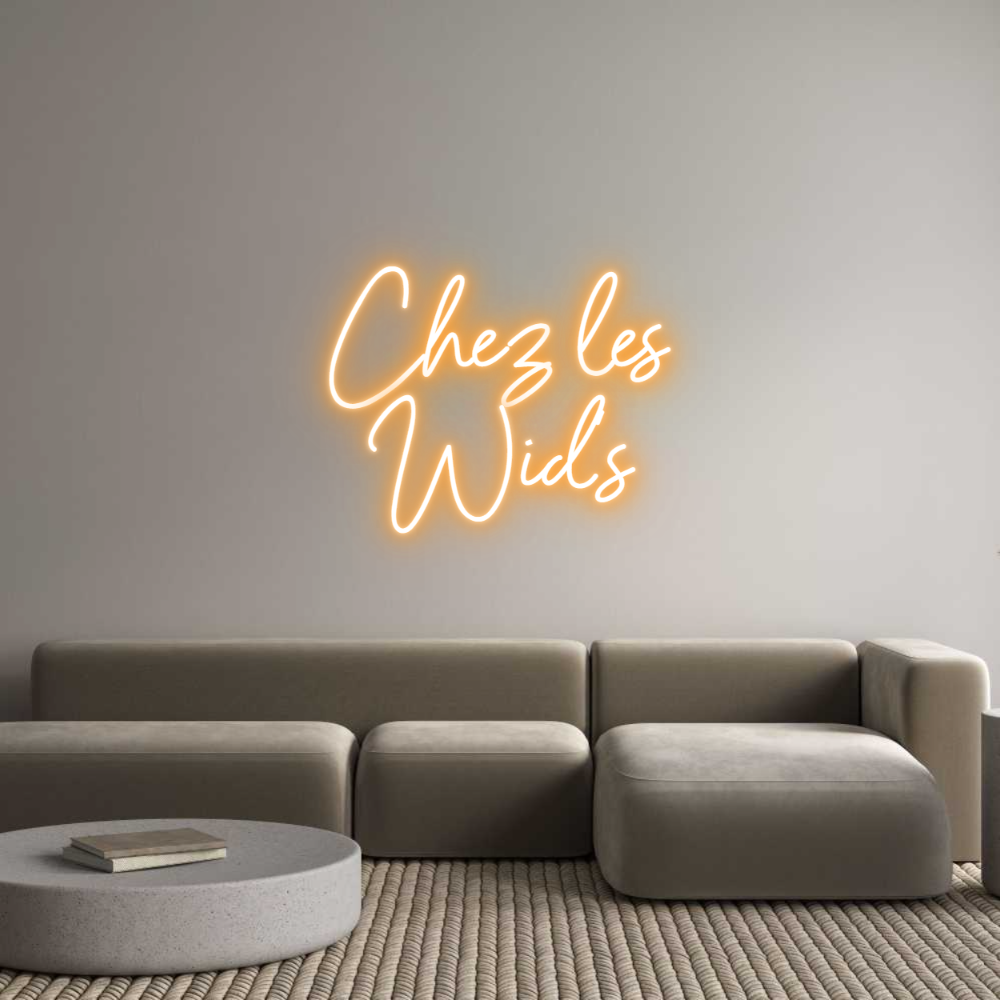 Custom Neon Sign Online Editor Chez les
Wid's
