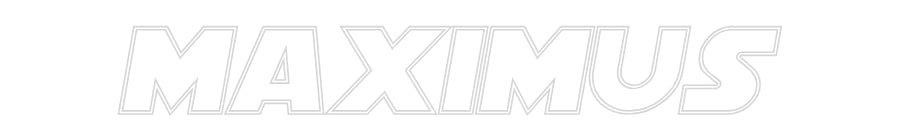Custom Neon Sign Online Editor Maximus