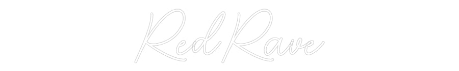 Custom Neon Sign Online Editor RedRave