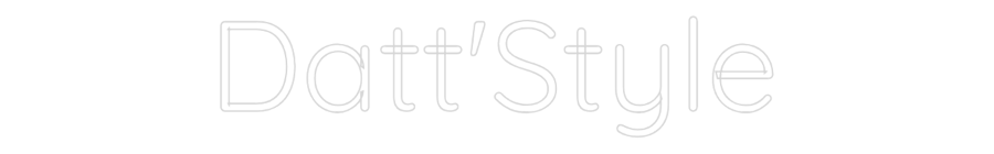 Custom Neon Sign Online Editor Datt'Style