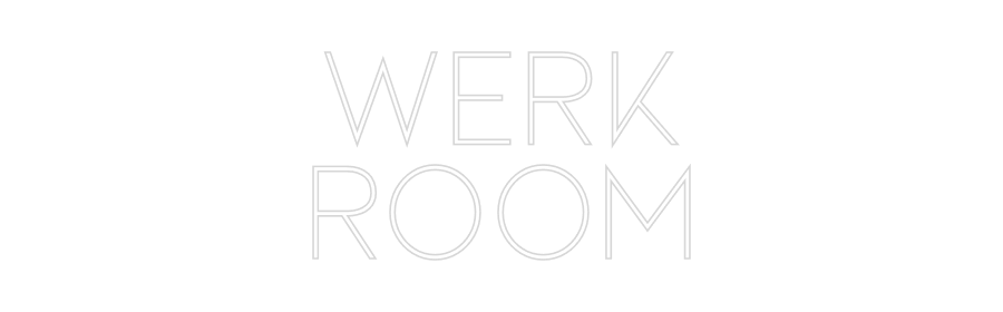 Custom Neon Sign Online Editor Werk
room