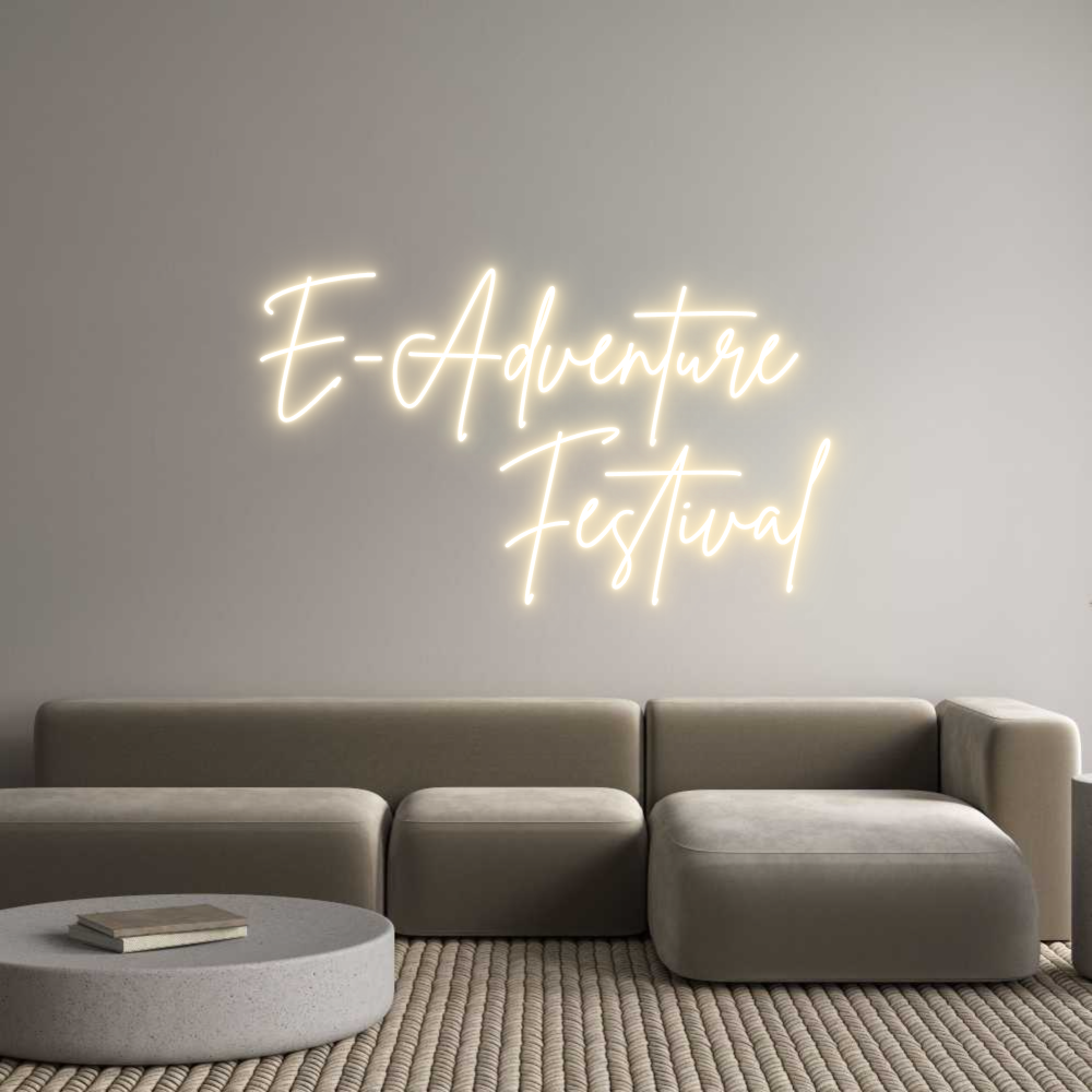 Editor on-line de letreiros de neon personalizados E-Adventure ...