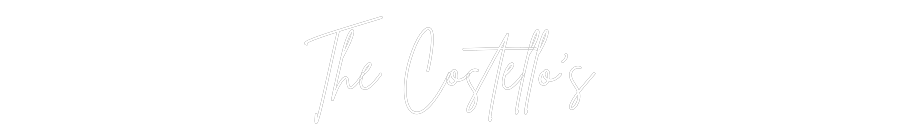 Custom Neon Sign Online Editor The Costello's