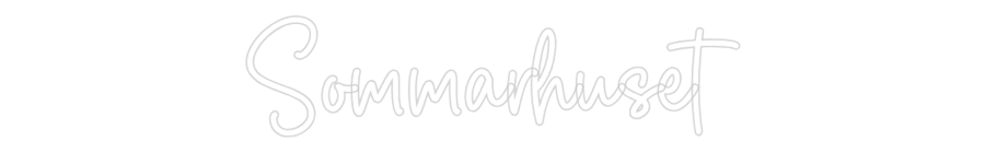 Custom Neon Sign Online Editor Sommarhuset