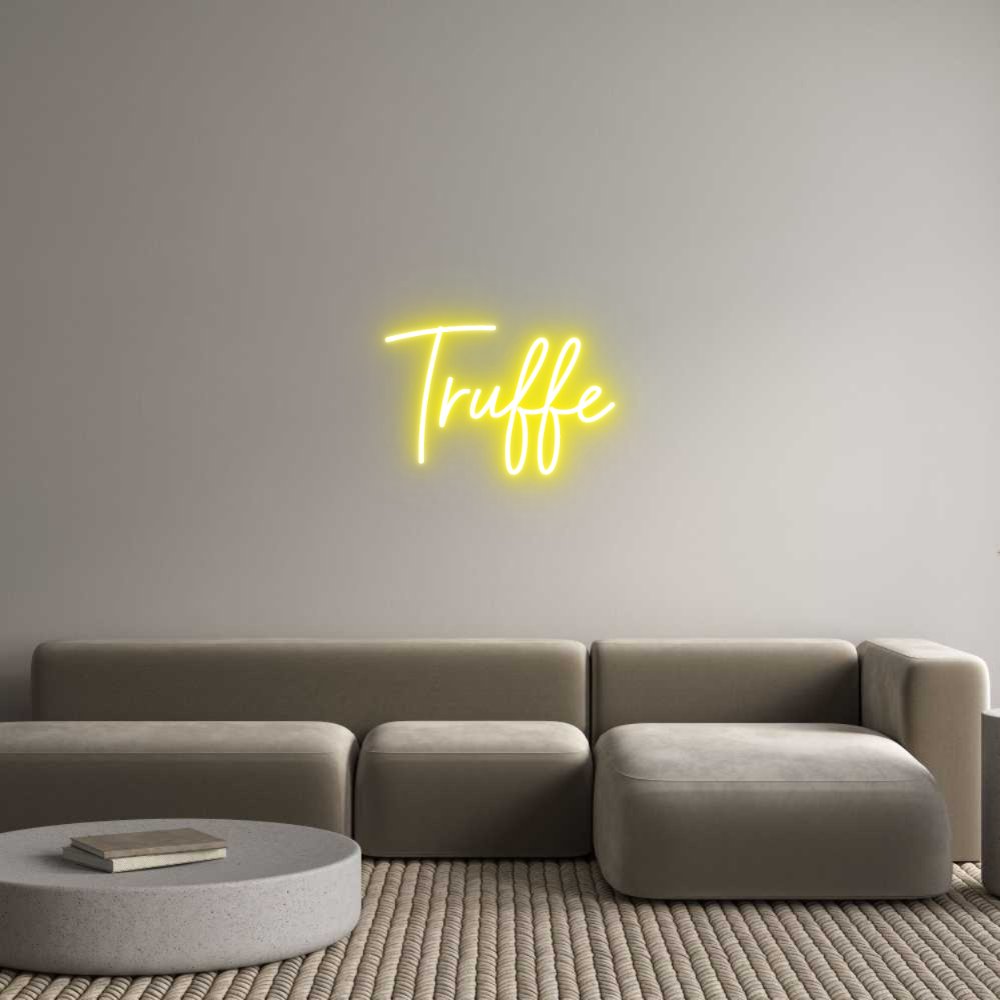 Custom Neon Sign Online Editor Truffe