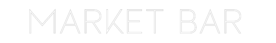 Aangepaste neonreclame online-editor Marktbalk