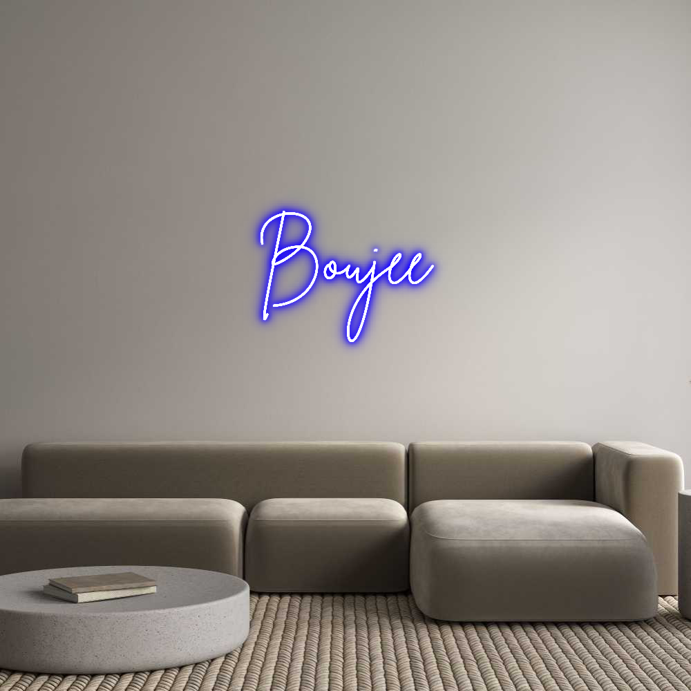 Custom Neon Sign Online Editor Boujee