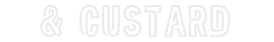 Benutzerdefinierter Neonschild-Online-Editor & Custard