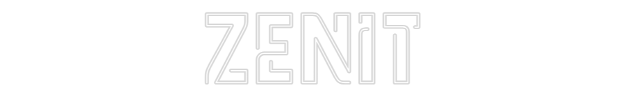 Editor online di insegne al neon personalizzate Zenit