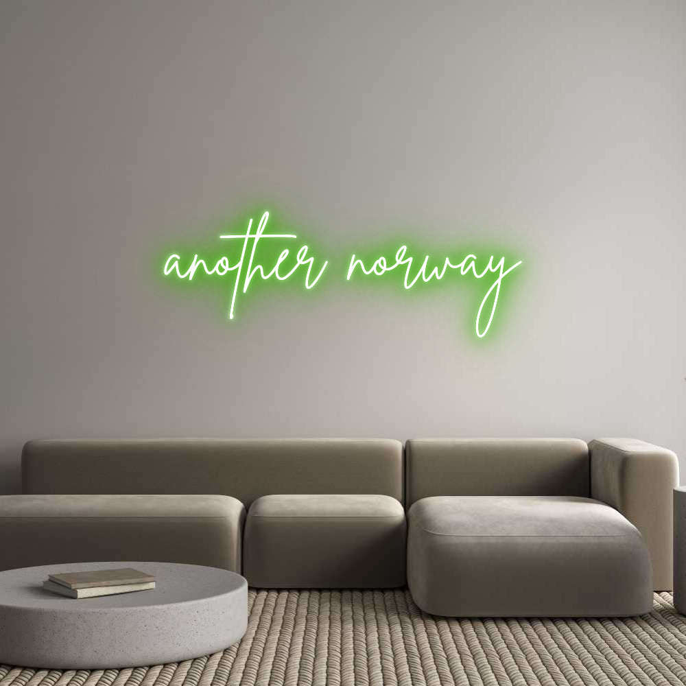 Custom Neon Sign Online Editor annet norge