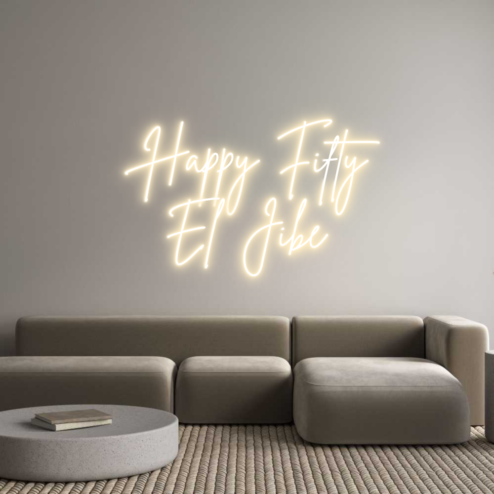 Custom Neon Sign Online Editor Happy Fifty
...