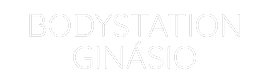 Editor online di insegne al neon personalizzate BODYSTATION
...