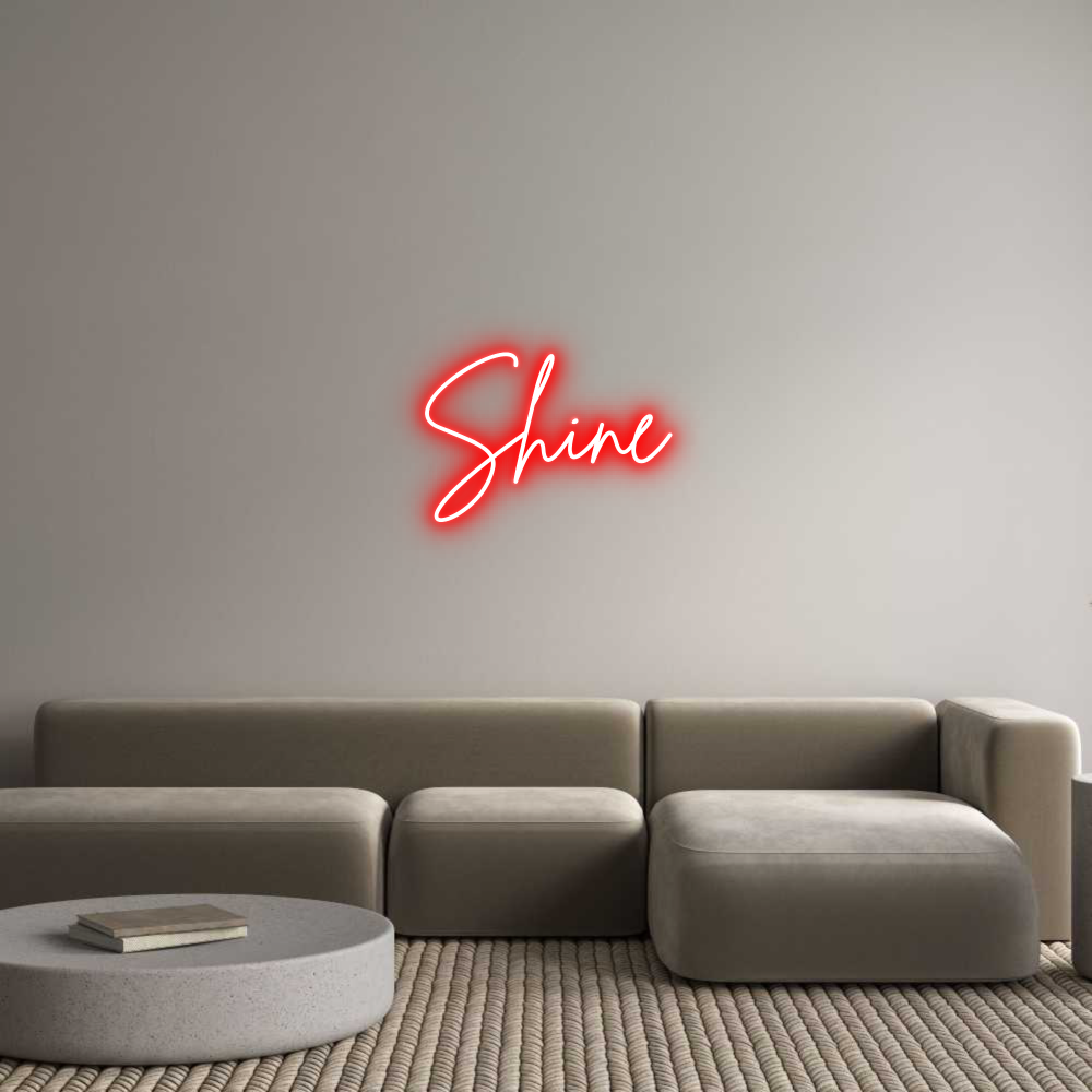 Custom Neon Sign Online Editor Shine