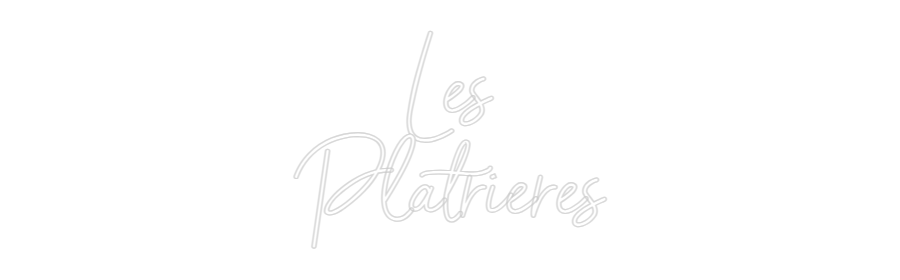 Custom Neon Sign Online Editor Les
Plâtrières