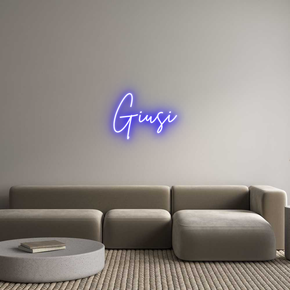 Custom Neon Sign Online Editor Giusi