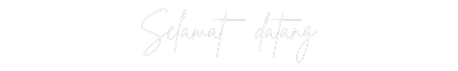 Custom Neon Sign Online Editor Selamat datang