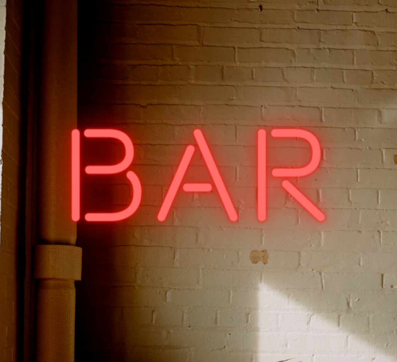 Señal de neón liderado por el bar - Hecho en London Club Pub Neon letreros