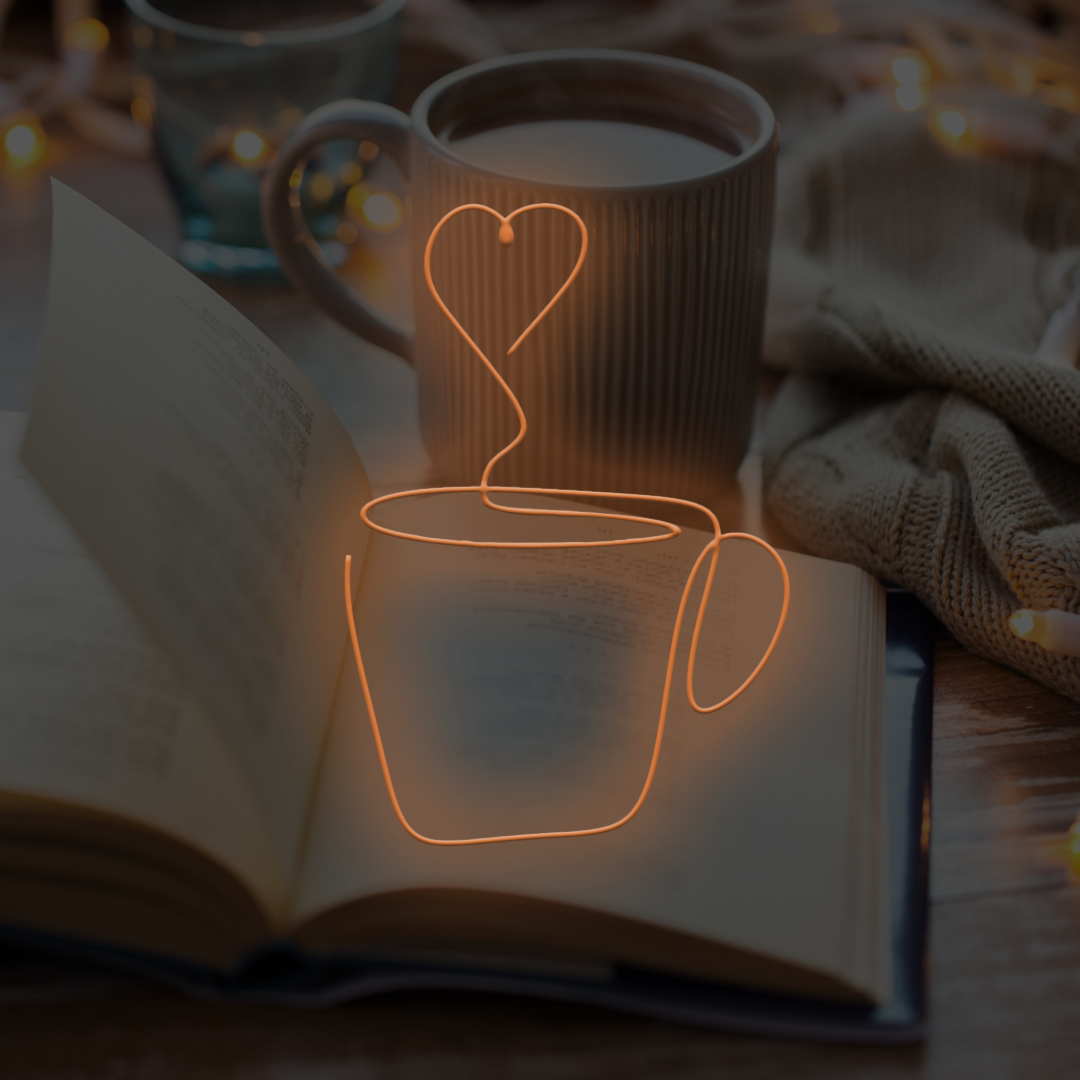 Warm cup of coffee LED neon sign 