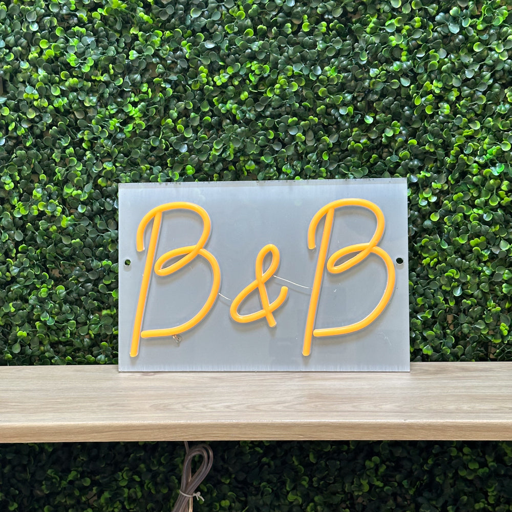 B&B (Open Box) RS LED Neon Sign - Made In London