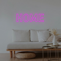 Home Outline LED Neon Sign - Planet Neon Made in London Neon Signs