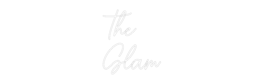 Custom Neon Sign Online Editor The 
Glam