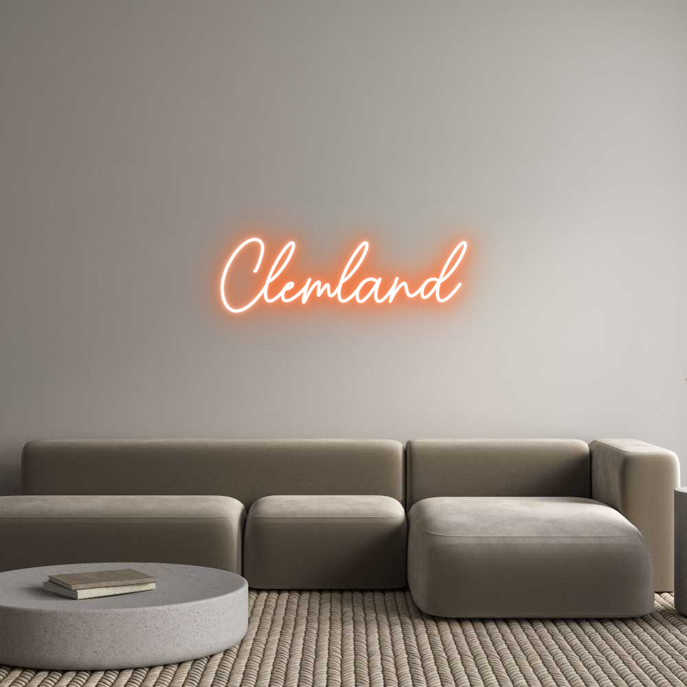 Custom Neon Sign Online Editor Clemland