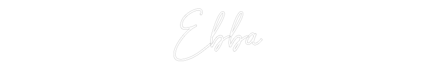 Custom Neon Sign Online Editor Ebba