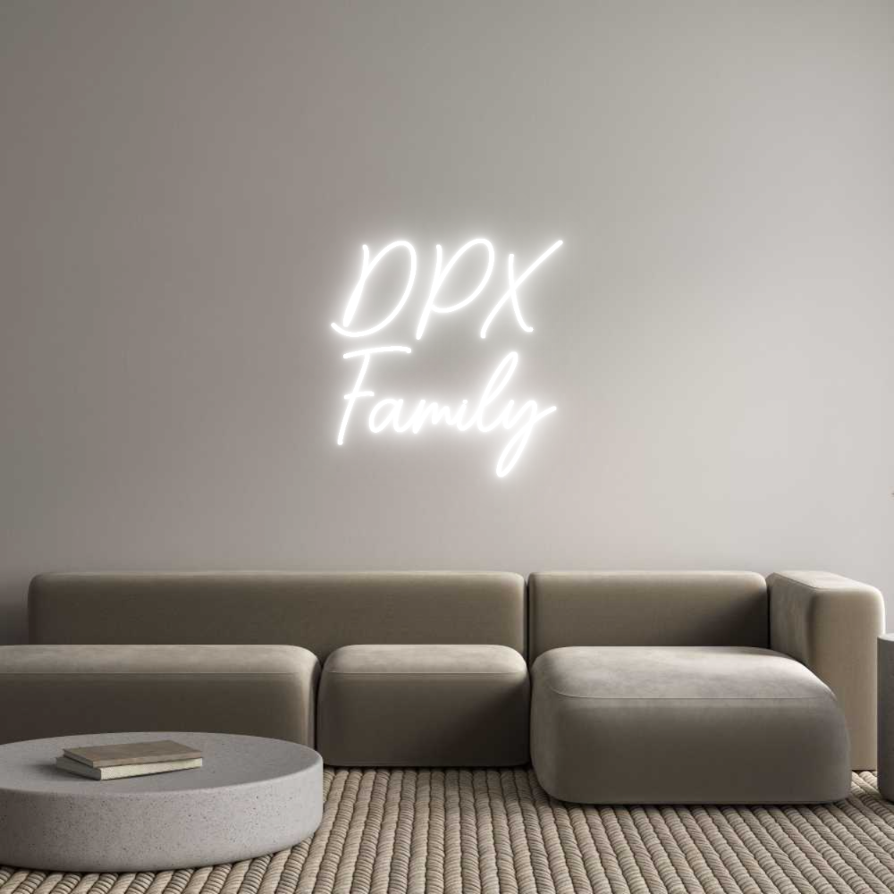 Custom Neon Sign Online Editor DPX
Family