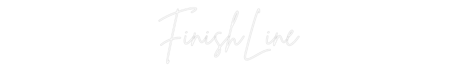 Custom Neon Sign Online Editor FinishLine