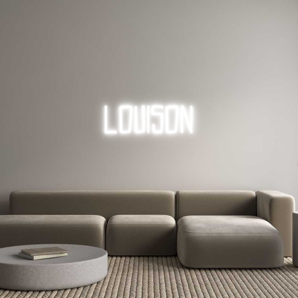 Custom Neon Sign Online Editor Louison