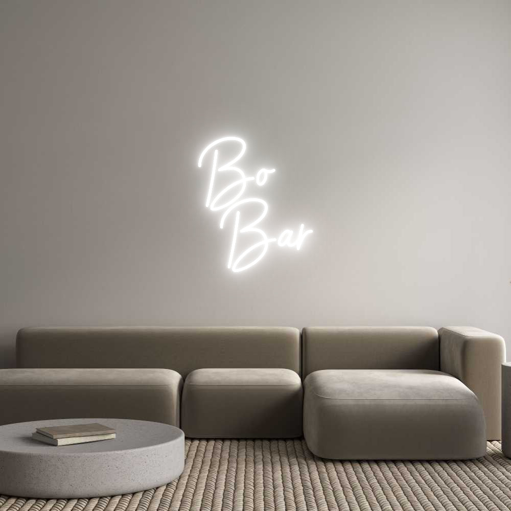 Custom Neon Sign Online Editor Bo
  Bar