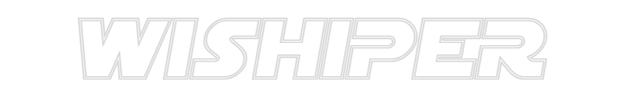 Editor online di insegne al neon personalizzate WISHIPER