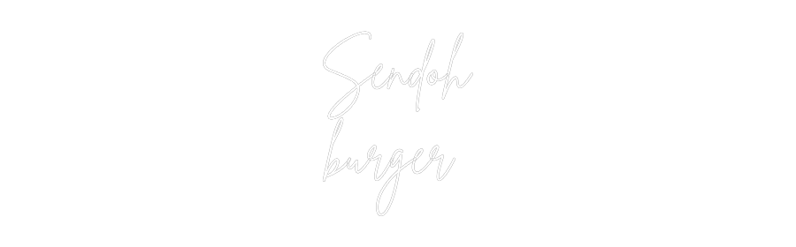 Custom Neon Sign Online Editor Sendoh
burger