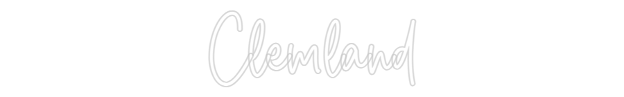 Custom Neon Sign Online Editor Clemland