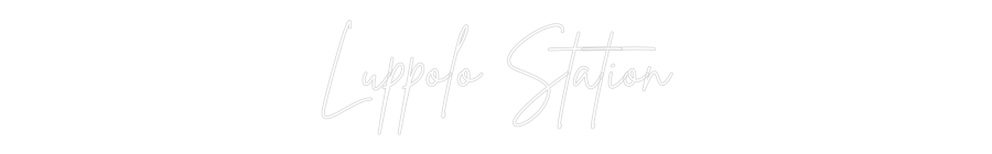 Custom Neon Sign Online Editor Luppolo Station