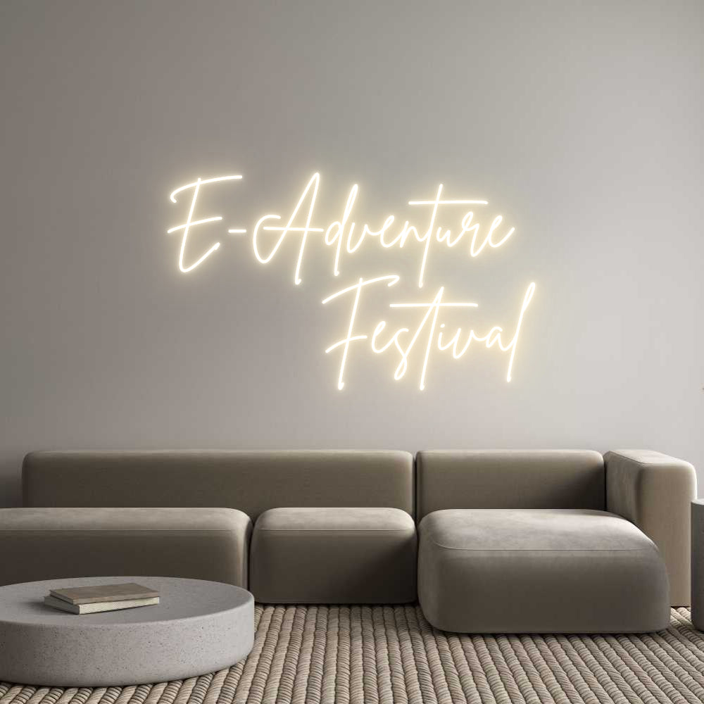 Custom Neon Sign Online Editor E-Adventure ...