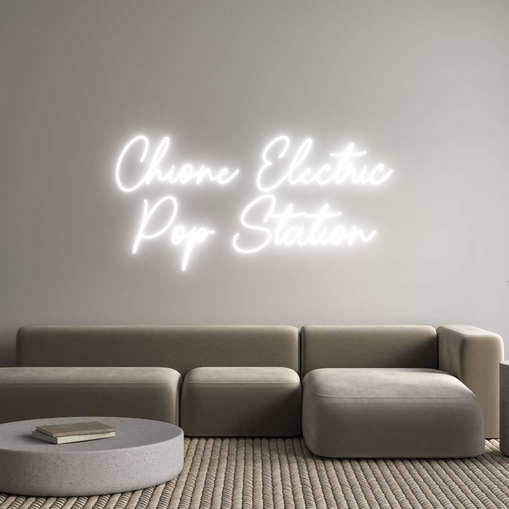 Custom Neon Sign Online Editor Chione Electr...