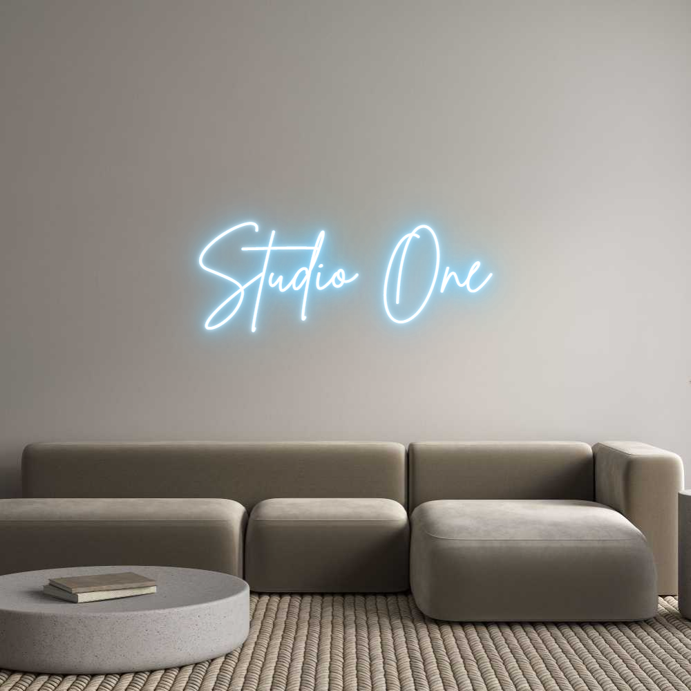 Custom Neon Sign Online Editor Studio One