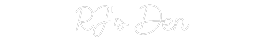 Custom Neon Sign Online Editor RJ's Den