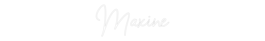 Custom Neon Sign Online Editor Maxine