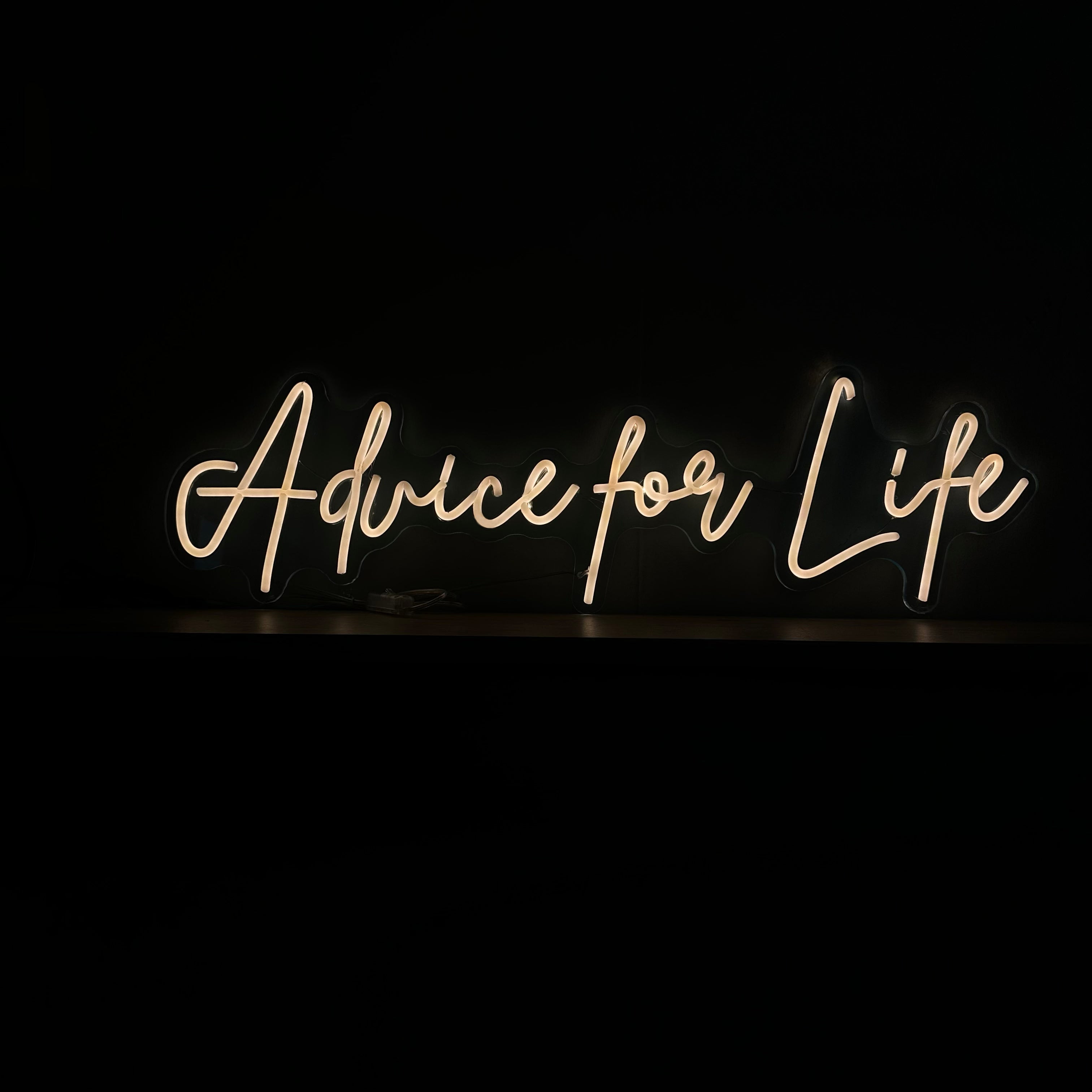 Advice for Life RS LED Neon Sign