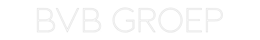 Custom Neon Sign Online Editor BvB Groep