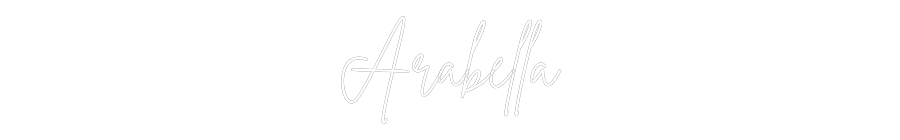 Custom Neon Sign Online Editor Arabella