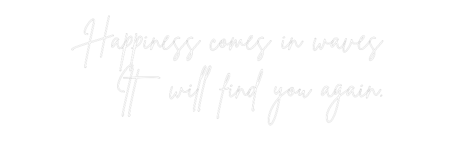 Custom Neon Sign Online Editor Happiness com...